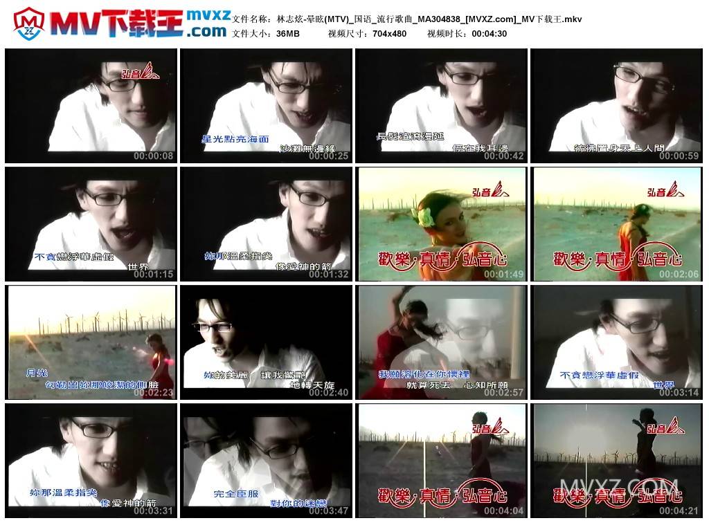 林志炫-晕眩(MTV)_国语_流行歌曲_MA304838